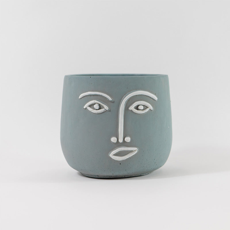 Face Planter Blue and White