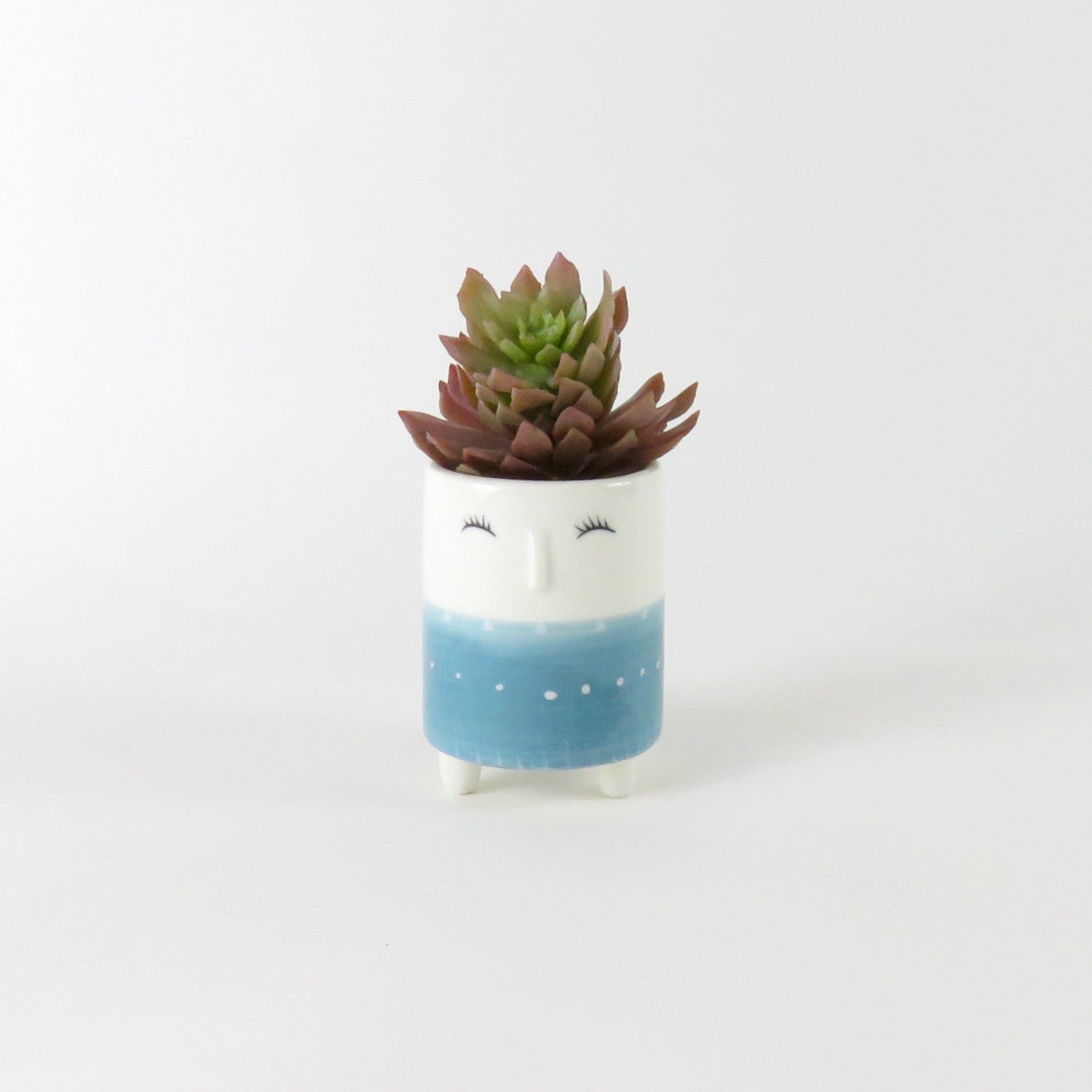 Gemma Planter Blue